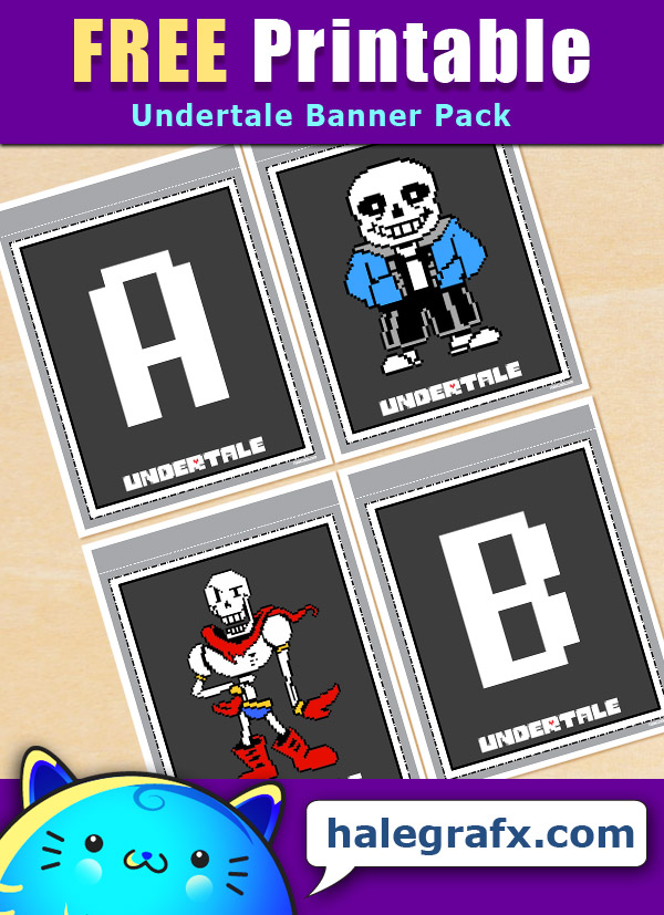 free-printable-undertale-alphabet-banner-pack