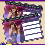 Free Printable Taylor Swift Party Invitations