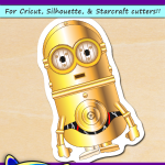 FREE Printable Star Wars C-3PO Minion Sticker