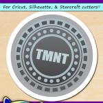 FREE Printable Teenage Mutant Ninja Turtles Manhole Cover Sticker
