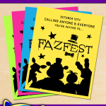 FREE Printable Five Nights at Freddy’s 2 Movie FazFest  Poster