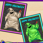FREE Printable Halloween Oogie Boogie Posters