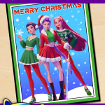 FREE Printable KPop Demon Hunters Christmas Mini Poster