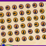 FREE Printable Black Cat Halloween Hershey’s Kisses Stickers