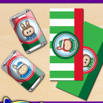 FREE Printable Christmas Labubu Mini Candy Bar Wrappers