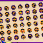 FREE Printable Goofy Jack-o’-Lantern Halloween Hershey’s Kisses Stickers