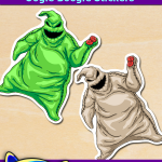FREE Printable Oogie Boogie Stickers