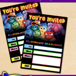 FREE Printable Inside Out 2 Birthday Invitation