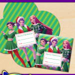 FREE Printable KPop Demon Hunters Christmas Gift Card Holder