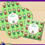 FREE Printable Labubu Christmas Gift Card Holder