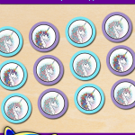 Free Printable Unicorn Cupcake Toppers