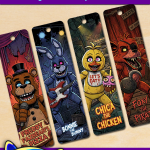 FREE Printable Five Nights at Freddy’s Bookmarks