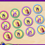 Free Printable KPop Demon Hunters Easter Cupcake Toppers