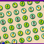 FREE Printable Super Mario St. Patrick’s Day Candy Stickers