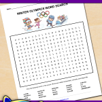 FREE Printable Winter Olympics Word Search