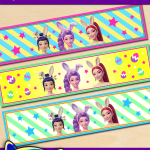 Free Printable KPop Demon Hunters Easter Water Bottle Labels