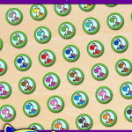 FREE Printable Yoshi Candy Stickers