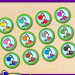 Free Printable Yoshi Cupcake Toppers